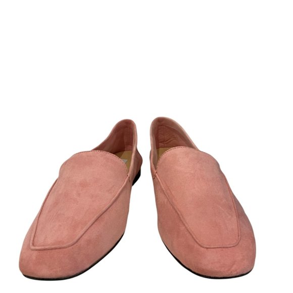 Andrea Carrano Mare Loafers Suede Dusty Pink NWB - Picture 4 of 6